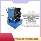 110V Automatic Jumper Wire Forming Machine 5-28MM Pitch 7000PCS/H No Waste New. Price: $1645.88.
