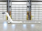 Hennig 21' Incline Chip Conveyor 14"W Scraper Chain 15' Infeed 62"DISCHARGE Used. Price: $4495.99.
