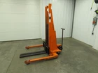 Presto PSA2762 Manual Walkie Straddle Pallet Stacker 12V Lift 2700 Lb 60" Truck Used. Price: $1499.99.