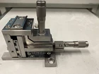 Excellent Condition Newport Ultralign 561D-YZ Stage With SM-13 Micrometers Used. Price: $250.00.