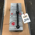 Chick MBAS1540, 6" Dual Vise With Handle Jaw Pin Pull Knob Used. Price: $900.00.