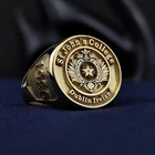 Custom John College Ring Personalized Gold Plated Dublin Ireland Signet New. Price: $161.99.