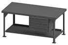 Durham HDWB36723DR95, Steel Top Heavy Duty Workbench W/ Drawers, 72"X36"X34" New. Price: $1815.63.