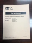 Caterpillar GC45K, Swb. Lift Truck Parts Manual. # 98735-60230. Very. Price: $70.00.