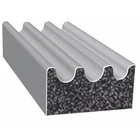 Trim-lok X113HT-500 Rubber Seal, Ribbed, 0.38"W Ft. New. Price: $209.99.