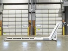 Hennig 21' Incline Chip Conveyor 14"W Scraper Chain 15' Infeed 62"DISCHARGE Used. Price: $4799.99.