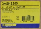 Square DASKS250 Lug Kit Aluminum New. Price: $40.00.