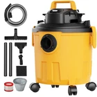 Uimoso Wet/dry Shop Vacuum 5 Gallon 6-HP With Accessories 2-IN-1 Crevice Nozzle New. Price: $48.99.