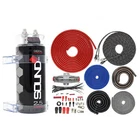 Soundbox 4 Gauge Cca Amplifier Install Wiring Kit & 2.5 Farad Capacitor New. Price: $59.95.