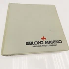 Leblond Makino Fnc 106-A Programming Operator Manual Fanuc System 11M Used. Price: $38.99.