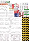 Skyjack Sjiii 3226 Scissor Lift Decal Kit / 3M Vinyl New. Price: $138.00.