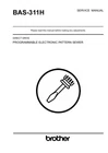 Brother BAS-311H Sewing Machine Service Manual Brand. Price: $17.99.