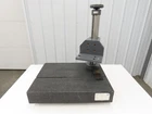 Mitutoyo Precision Granite Inspection Plate 18 X 24" Base 300MM Stand Mount Used. Price: $649.99.