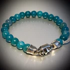 Samuel Sterling Blue Quartz Stretch Beaded Bracelet Nwt New. Price: $198.00.