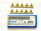 (10) Pcs Valenite 16IR56 Un VC905 Carbide Threading Inserts-nos New. Price: $49.95.