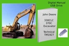 John Deere 330CLC And 370C Excavator Repair Technical Manual TM1927 New. Price: $24.99.
