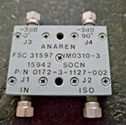 Anaren 0172-3-1127-002 3DB Hybrid Coupler 2-6 Ghz &90 Output Tested See Plots Used. Price: $41.00.