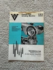 Technica Hsm 5500 Carbide Tool Grinding Machine Sales Catalog, Swiss Made Used. Price: $25.00.