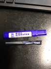 Monster Drill Bit 213-001010,CARBIDE End Mill, 3/8IN, 2FL, Single, 3IN New. Price: $21.59.