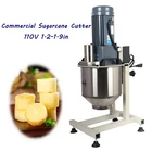 110V Commercial Sugarcane Cutter 1.2-1.9IN Electric Segmenting Machine New. Price: $447.10.