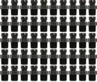 Loc-line Black 1/4" Npt Connector 2 Packs Of 50 New. Price: $77.38.