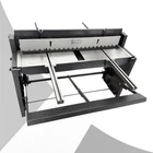 Foot-operated Sheet Metal Shearing Machine (51.9" Width, 0.06" Thickness) New. Price: $4084.00.