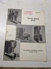 Denison Machine Service Repair Kits Listing Catalog RK-1 Multipress 1955 Used. Price: $72.43.