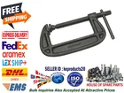 C-clamp Drop Forged Frame High Quality Steel Screw With Handle New. Price: $25.86.