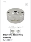 Omax Oem Backup Ring 308107 New. Price: $330.00.