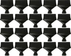 Loc-line Black 1/4" Swivel Nozzle 60 Pack Of 20 New. Price: $70.67.