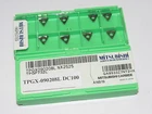 10 Pcs Mitsubishi Tpgx 090208L / Tpgp 732L Grade NX2525 Carbide Inserts New. Price: $19.99.