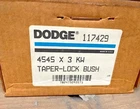 Dodge 4545 X 3" Bore Taperlock Bushing - 117429 New. Price: $260.00.