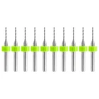 10 0.040" (#60) Solid Carbide Drill Bits Kyocera Pcb Cnc New. Price: $24.95.