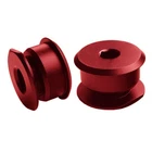 Jgr Red Solid Shift Cable Bushings Performance Upgrade Aluminum Ford Focu... New. Price: $62.92.
