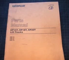 Caterpillar EP15T EP18T EP20T Forklift Parts Manual Book Catalog Spare List 1994 Acceptable. Price: $48.75.