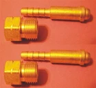 Lh Water Nut & Nipple X 3/8" Hose -western AW14 AW19 New. Price: $20.38.