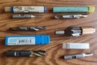 Lot Of Various Size Double End Mill Lathe Machinist Bits Melin Sgs Usa Used. Price: $21.00.