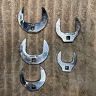 Snap-on 3/8IN Drive Sae Crowfoot Wrench Set 5PC 1-5/16-1-13/16 FC42A-FC62A Used. Price: $150.00.