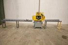 13956 Pat Mooney Inc 14 Double Blade 45 Degree Vertical Cutoff Saw, Model PMI-1 Used. Price: $7500.00.