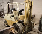 Yale 10,500LB. Propane Forklift Truck, W/ 2-STAGE Mast, 56" Forks Used. Price: $9900.00.