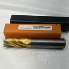Hertel 4 Flute High Speed End Mill Carbide 88250287 1/2X1/2X1X3" Cc Tin Sem New. Price: $34.13.