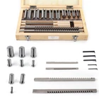 18 * Hss Keyway Set Inch Size Broaches Bushings Shim Cnc Metalworking New. Price: $126.33.