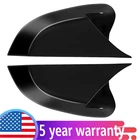 For Honda Civic 2016-2021 Ox Horn Glossy Black Rear View Mirror Cover Cap Trim New. Price: $20.99.