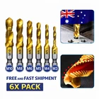 Au 6X Hss Hex Shank Drill Bits Metric Thread Screw Compound Tapping Set Tool Brand. Price: $6.81.