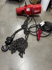 Milwaukee 9573 2-TON 20' Electric Chain Hoist Red New. Price: $2599.00.
