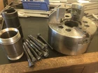 Kitagawa B-206 Lathe 3 Chuck W/huron Jaws, Bolts, Adaptor Etc Used. Price: $499.99.