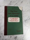 Sheldon Care Operation Of Lathe Instruction Manual Handbook Machine Tool Used. Price: $83.36.