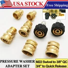 Brass High Pressure Washer Swivel Joint Connector Hose Fitting M22 14MM Thread New. Price: $29.99.