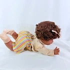 1989 Oopsie Daisy Crawling African American Doll By Tyco Industries Working Used. Price: $49.99.