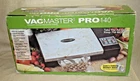 New Vacmaster Pro 140 Complete Vacuum Sealer System Never Used Open. Price: $165.00.